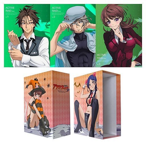 Blu-ray アクティヴレイド 機動強襲室第八係 ブルーレイ box全巻セット