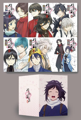 帯付・美品　BD　アニメ刀剣乱舞　花丸　全巻セット　1期　全6巻