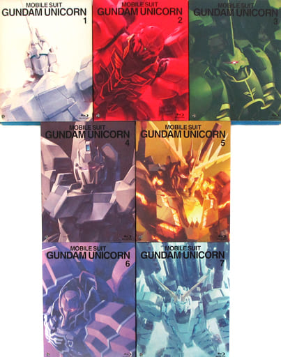 新品 機動戦士ガンダムUC Blu-ray 劇場限定版 全7巻