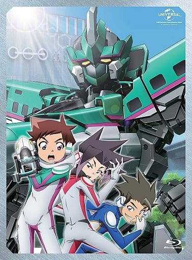 駿河屋 買取 新幹線変形ロボ シンカリオン Blu Ray Box1 初回生産限定版 Dxs シンカリオン E5はやぶさゴールドバージョン 先頭車両 付 アニメ