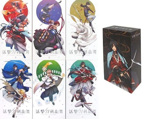 活撃 刀剣乱舞 Blu-ray6巻セット〈完全生産限定版〉ポストカード付き 活撃 刀剣乱舞 Blu-ray6巻セット〈完全生産限定版〉ポストカード付き