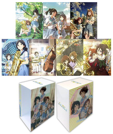 駿河屋 -<中古>響け!ユーフォニアム2 初回版 全7巻セット (修正版)(HMV