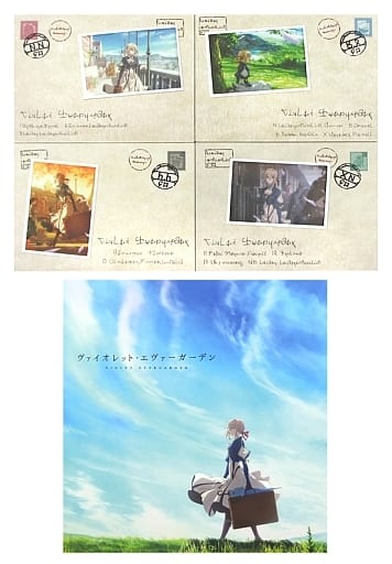 アニメBlu-ray Disc ヴァイオレット・エヴァーガーデン 初回版 全4巻