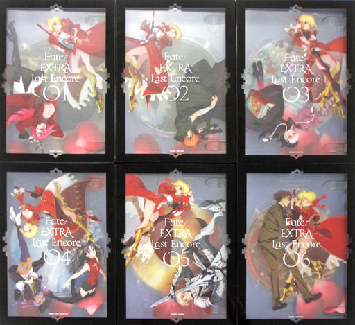 Fate/EXTRA Last Encore Blu-ray 限定版 全6巻