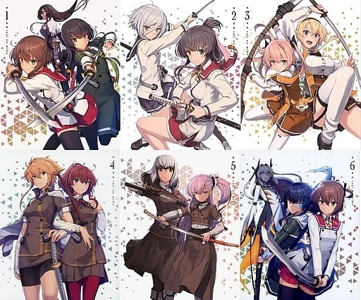 駿河屋 -<中古>刀使ノ巫女 初回生産版 全6巻セット(アニメ全般)