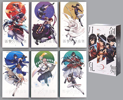 活撃 刀剣乱舞 Blu-ray6巻セット〈完全生産限定版〉ポストカード付き 活撃 刀剣乱舞 Blu-ray6巻セット〈完全生産限定版〉ポストカード付き
