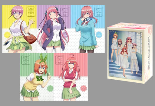 Blu-ray 五等分の花嫁 (1期) 初回限定版 全5巻セット 全巻収納BOX