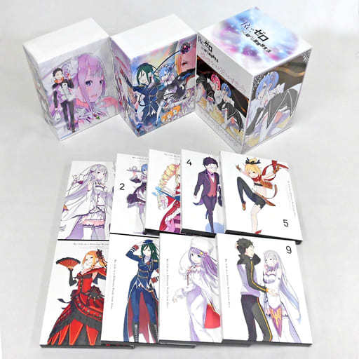 Re:ゼロから始める異世界生活 全9巻 収納BOX付き - アニメ Re:ゼロから始める異世界生活 全9巻 収納BOX付き - アニメ