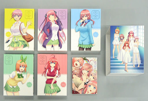 Blu-ray 五等分の花嫁 (1期) 初回限定版 全5巻セット 全巻収納BOX