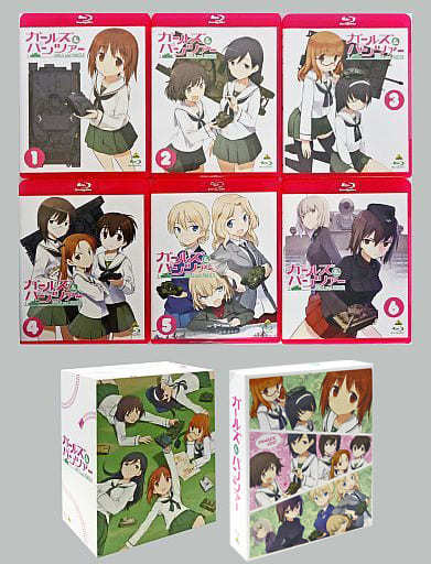 駿河屋 -<中古>不備有)ガールズ&パンツァー 特装限定版 BOX付き全6巻
