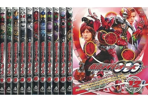 駿河屋 -<中古>仮面ライダーOOO(オーズ) 通常版全12巻セット(特撮全般)