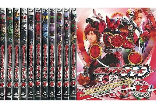 駿河屋 -<中古>仮面ライダーOOO(オーズ) 通常版全12巻セット（特撮全般）