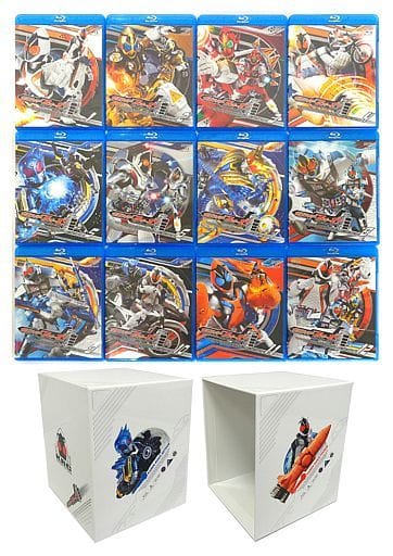 駿河屋 -<中古>仮面ライダーフォーゼ 初回版 BOX付き全12巻セット