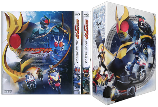 仮面ライダーアギト Blu-ray BOX 初回版 BOX付き全3巻セット 仮面ライダーアギト Blu-ray BOX 初回版 BOX付き全3巻セット