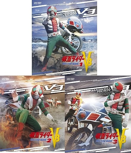桜の花びら(厚みあり) 仮面ライダーV3 Blu-ray BOX BOX付き全3巻セット