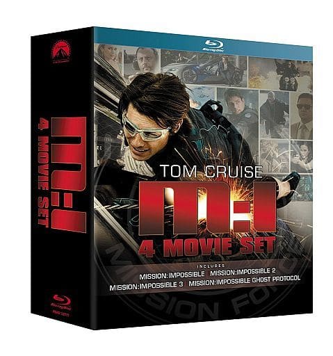 ミッションインポッシブルシリーズ　クアドロジー　Blu-raybox6枚組