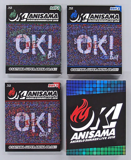 駿河屋 -<中古>Animelo Summer Live 2018”OK!” 全3巻セット(全巻収納