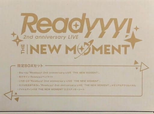 駿河屋 -<中古>Readyyy! 2nd anniversary LIVE THE NEW MOMENT 限定BOX ...