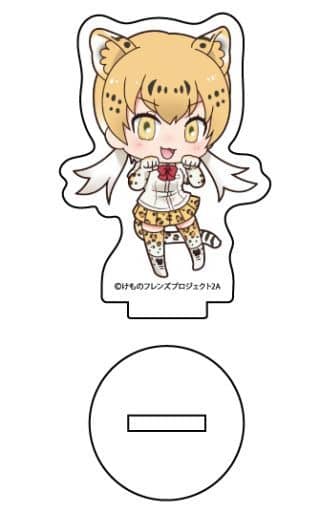 ヒョウ 「けものフレンズ アクリルぷちスタンド 01.猫の日ver.」 ヒョウ 「けものフレンズ アクリルぷちスタンド 01.猫の日ver.」