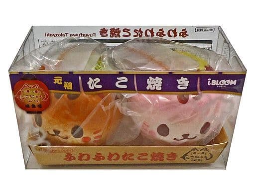 駿河屋 -<新品/中古>ふわふわたこ焼き たこにゃん(2色セット ...