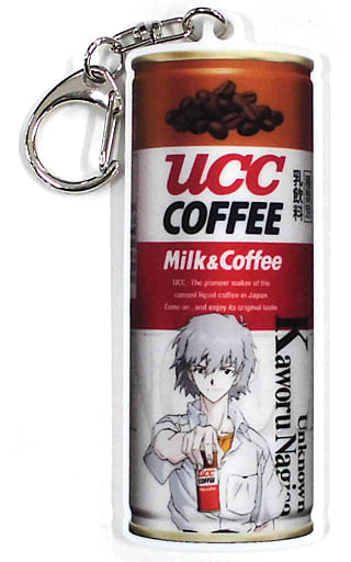 幻想的 エヴァンゲリオン UCC エヴァ缶アクリルキーホルダー 綾波レイ