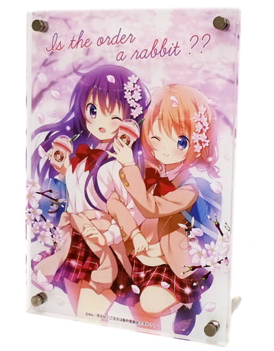駿河屋 - 【買取】ココア&リゼ(Blossom) 2重アクリルプレート 「ご