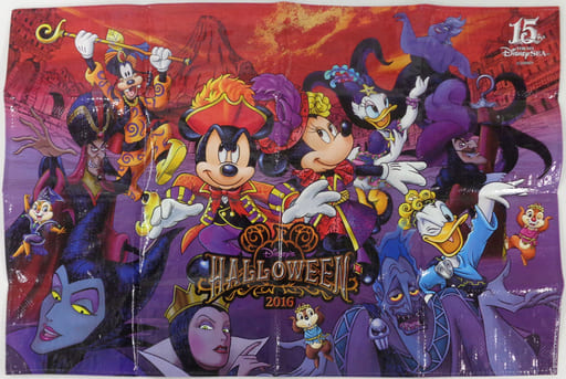 駿河屋 -<中古>集合 レジャーシート 「ディズニー・ハロウィーン2016