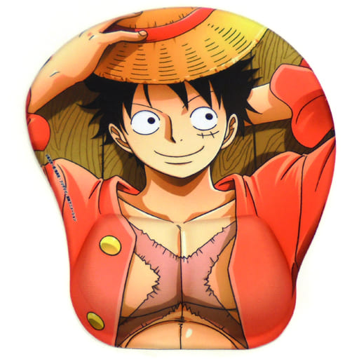 モンキー・D・ルフィ 漢マウスパッド 「ワンピース」 麦わらストア限定 モンキー・D・ルフィ 漢マウスパッド 「ワンピース」 麦わらストア限定