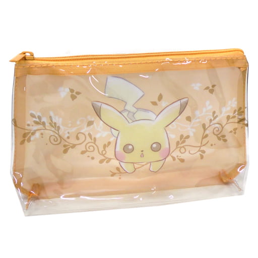 駿河屋 中古 ピカチュウ イエロー ファスナータイプ マルチケースアソート Pokemon Collectionくじ Pikachu S Forest F賞 バック 袋類