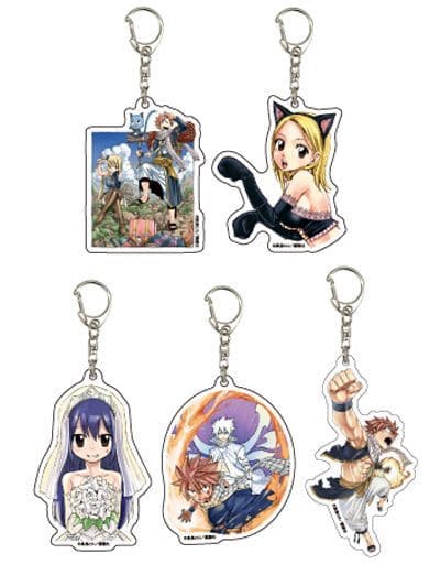 駿河屋 -<中古>全5種セット 「FAIRY TAIL -フェアリーテイル- アクリル