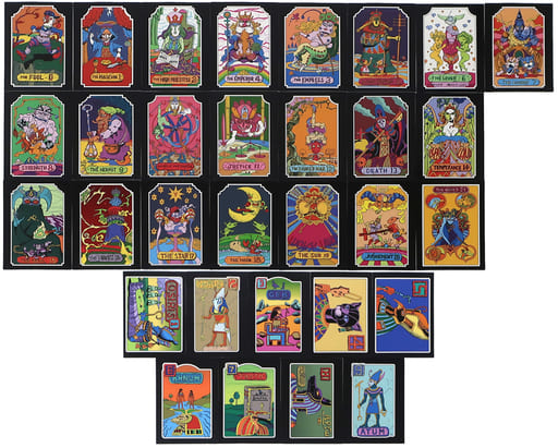 駿河屋 中古 タロットカード エジプト9栄神カードセット 31枚組 Dvd ジョジョの奇妙な冒険 Ova版 購入特典 小物