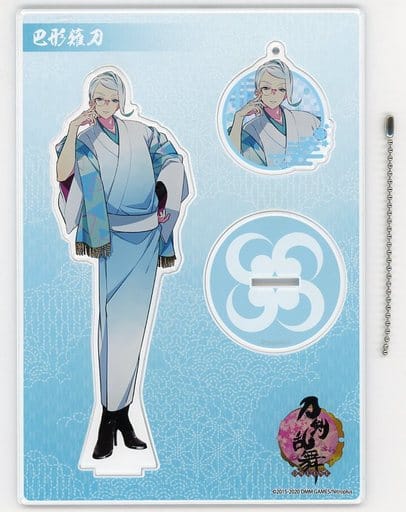 駿河屋 -<中古>巴形薙刀 アクリルスタンドセット(軽装) 「刀剣乱舞