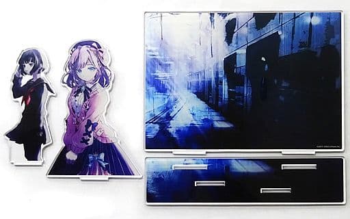 駿河屋 -<中古>B.雨森小夜&鈴原るる×きさらぎ駅 アクリルジオラマ