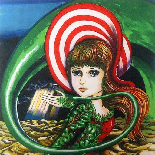 楳図かずおイラスト ファブリックパネル 「闇のアルバム2」 楳図かずおイラスト ファブリックパネル 「闇のアルバム2」