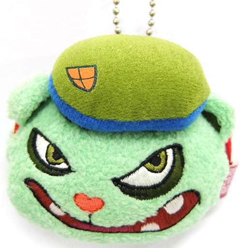 駿河屋 中古 フリッピー ミニフェイスポーチ Happy Tree Friends ハッピーツリーフレンズ バック 袋類