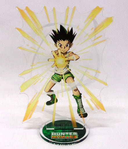 非売品　HUNTER×HUNTER　ゴン=フリークス　アクリルスタンド＆缶バッジ