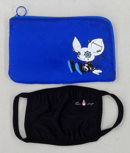 駿河屋 -<中古>木村良平 tear R drop×LAM “TEAR RAT” MASK＆POUCH SET