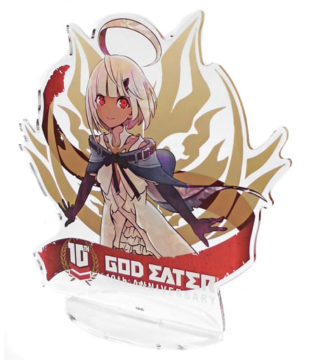 駿河屋 中古 フィム 10周年イラスト キャラアクリルフィギュア God Eater ゴッドイーター シリーズ10周年記念 Pop Up Shop 小物