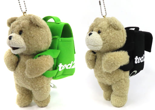 全2種セット ボールチェーン付きフードデリバリーボーイぬいぐるみ 「ted2」
