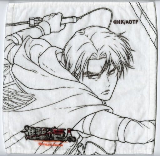 駿河屋 -<中古>リヴァイ・アッカーマン 原画ハンドタオル 「進撃の巨人