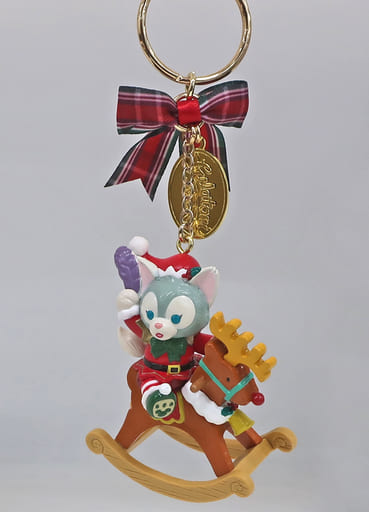 駿河屋 中古 ジェラトーニ キーチェーン ダッフィーのクリスマス16 東京ディズニーシー限定 キーホルダー マスコット