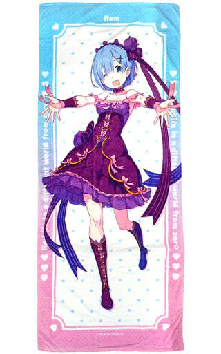 レム グラフィックGrandタオル2000 ラムとレムの誕生日生活2021ver