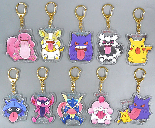 駿河屋 -<中古>全10種セット 「ポケットモンスター アクリル