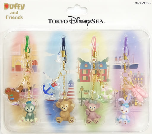 駿河屋 -<中古>集合 ストラップセット 「Duffy and Friends-ダッフィー