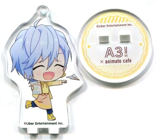 斑鳩三角 「A3!(エースリー)×animatecafe 出張版 トレーディングアクリルスタンドキーホルダー 夏組ver.」