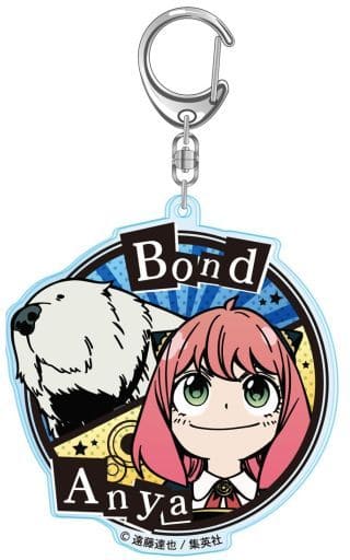 アーニャ＆ボンド 切り絵シリーズ アクリルキーホルダー 「SPY×FAMILY」