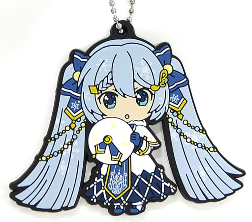 雪ミク(時計) 「SNOW MIKU 2021 雪ミク2021 ねんどろいどぷらす トレーディングラバーキーチェーン」