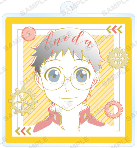 小野田坂道 「弱虫ペダル GLORY LINE トレーディング lette-graph アクリルキーホルダー」