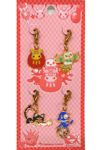 駿河屋 -<中古>ピカチュウ&モクロー&ニャビー&アシマリ メタル 駿河屋 -<中古>ピカチュウ&モクロー&ニャビー&アシマリ メタル