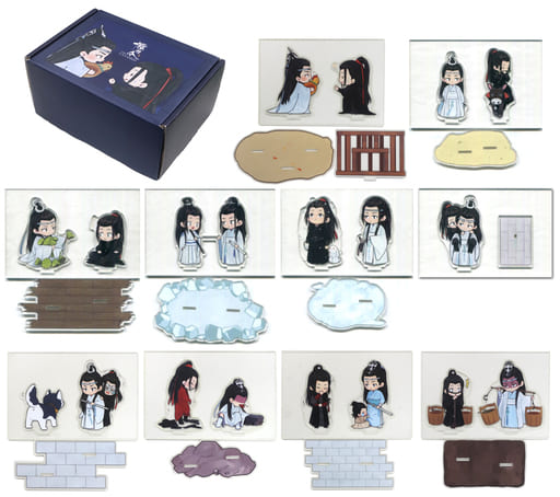 駿河屋 - 【買取】肖戦&王一博 アクリルスタンド10個セット(BOX入り